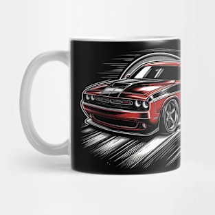 Dodge Challenger Design Mug